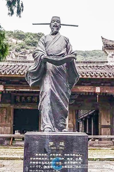 羅適塑像 資料圖片